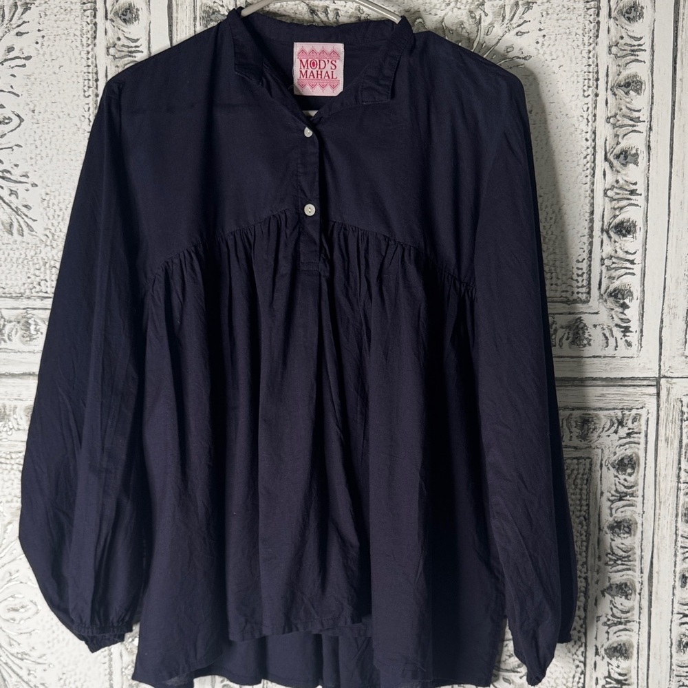 Mods Mahal Blouse Blue